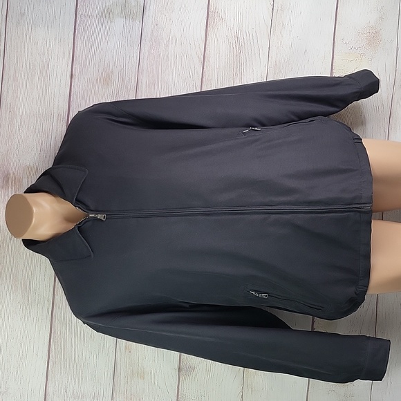 Hathaway men's zip up jacket black sz XL - Picture 1 of 13